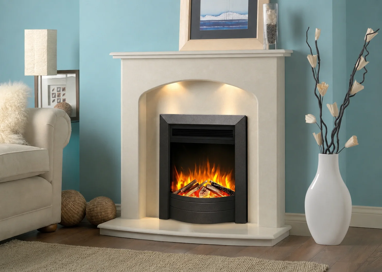 Appleby Marble Fireplace by Sontuoso Stone