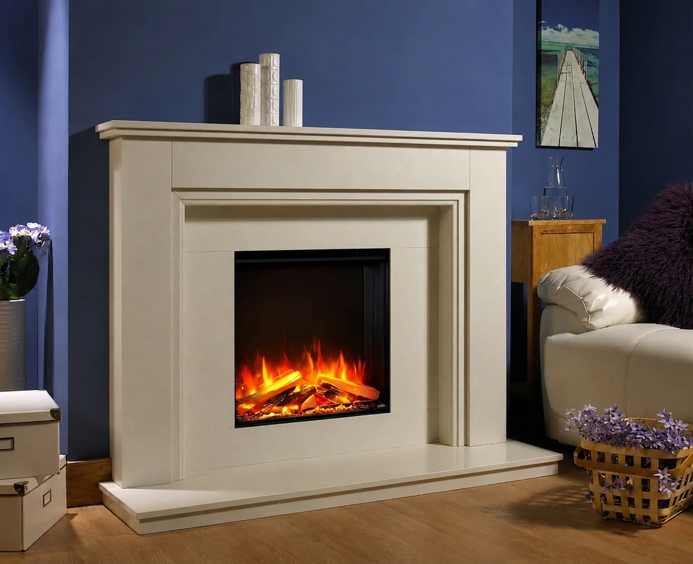 Kelham Marble Fireplace by Sontuoso Stone