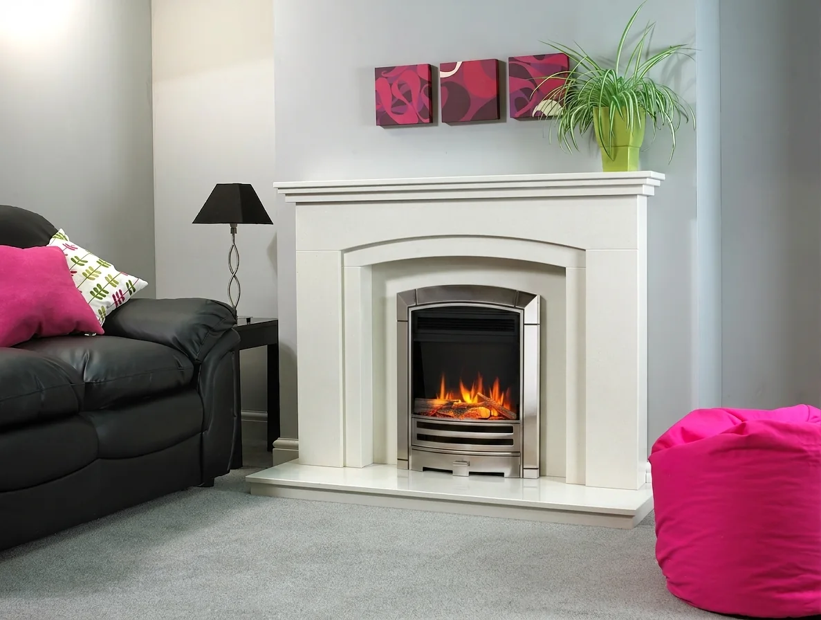 Kilburn Marble Fireplace by Sontuoso Stone
