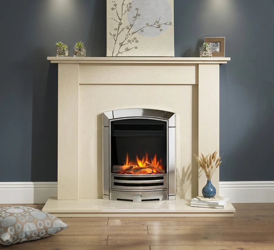 Sanderson Marble Fireplace by Sontuoso Stone