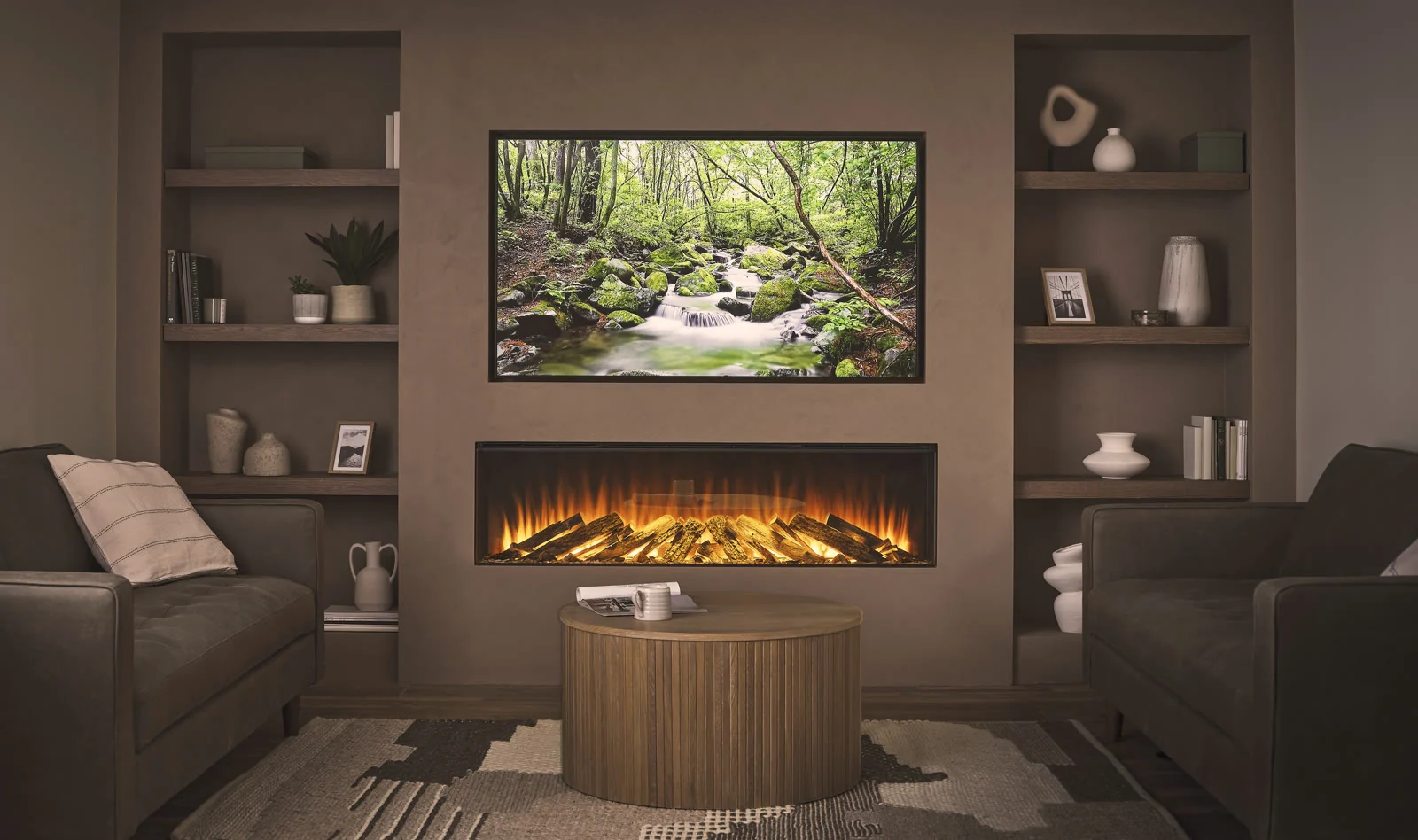 British Fires New Forest 1600 Inset Electric Fire