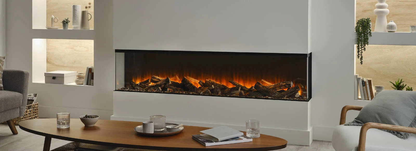 British Fires New Forest 1900 Inset Electric Fire