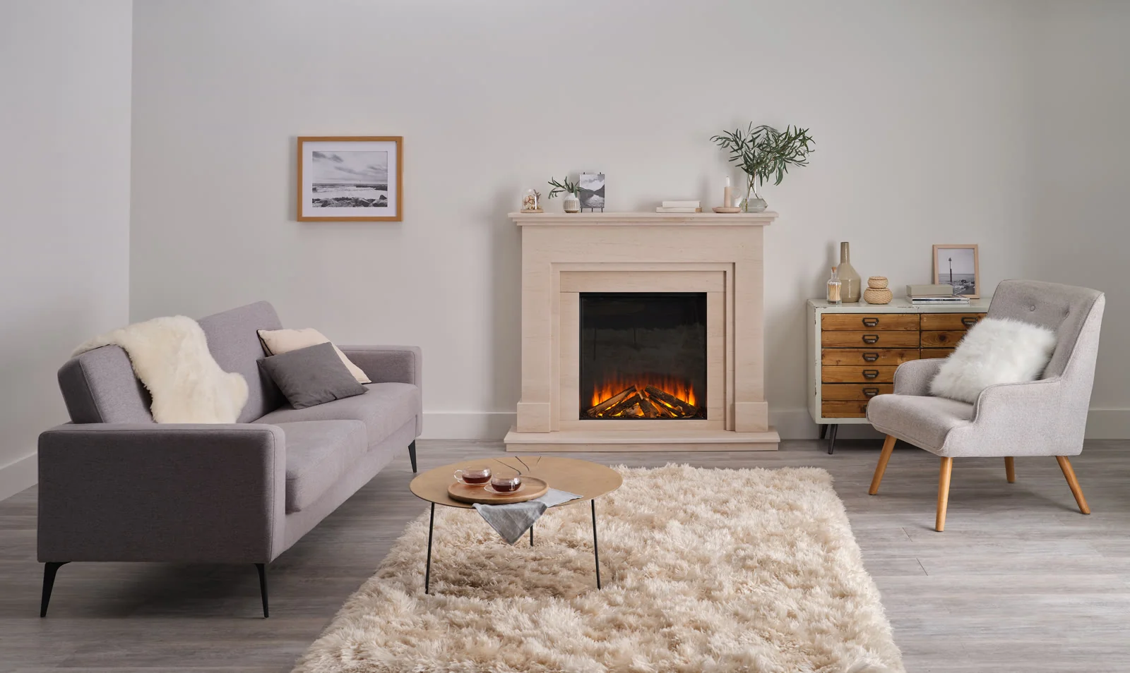 British Fires New Forest 650 Inset Electric Fire
