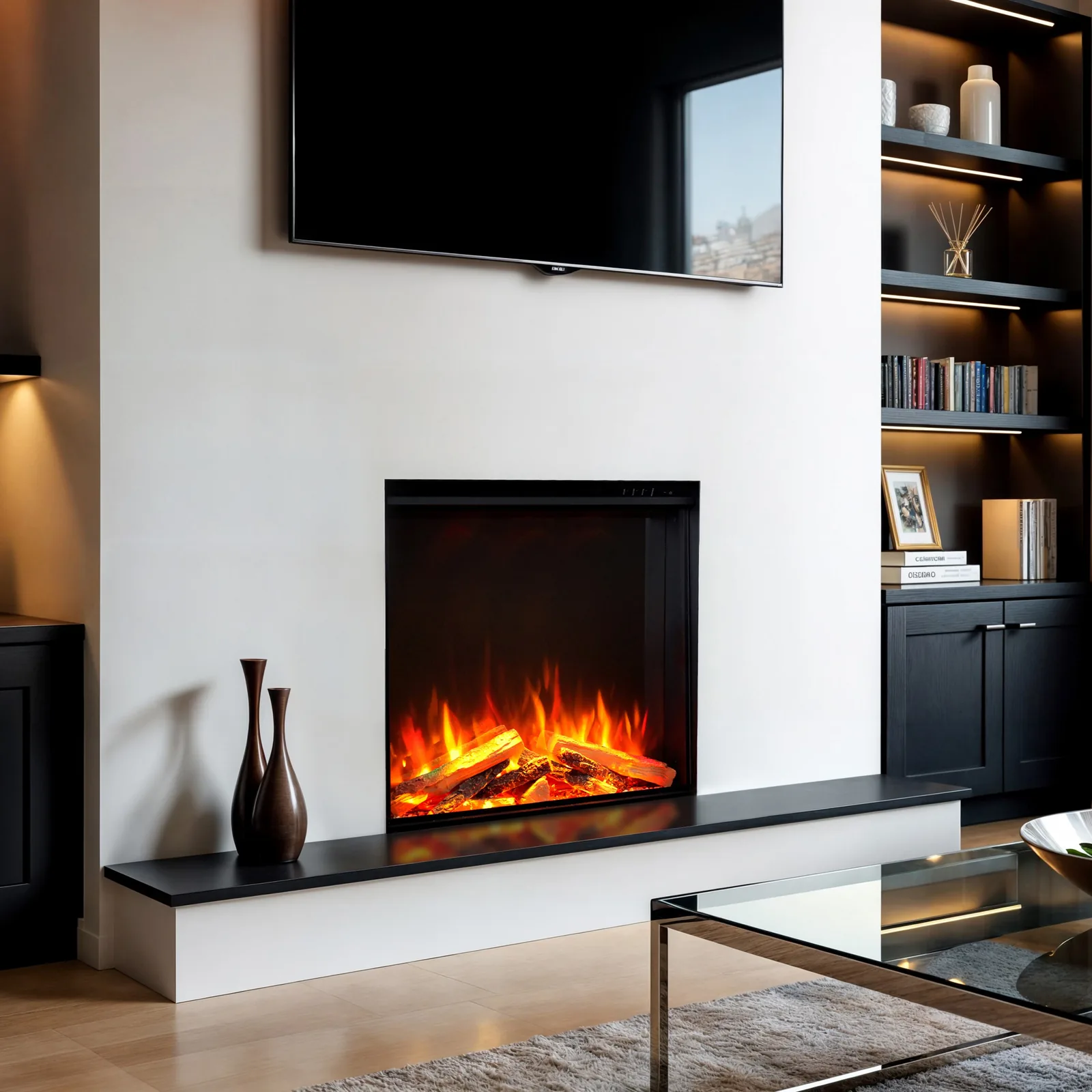 Celsi Electriflame DLX 600XT Wall Inset Fire