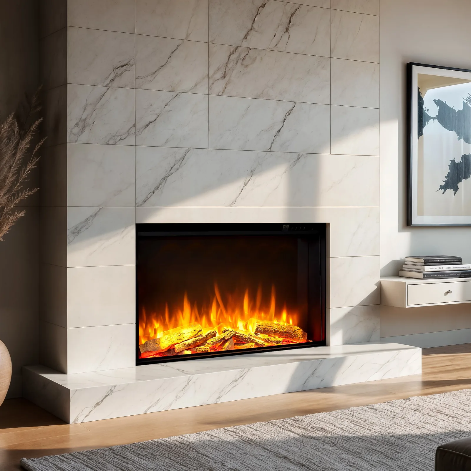Celsi Electriflame DLX 750 Wall Inset Fire