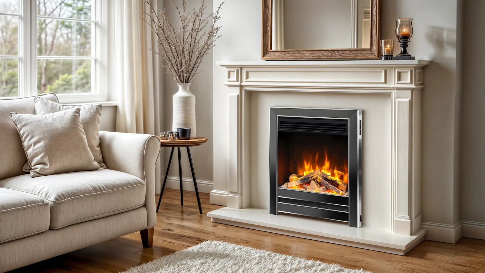 Celsi Electriflame DLX Olympus Hearth Inset Fire detail view 2