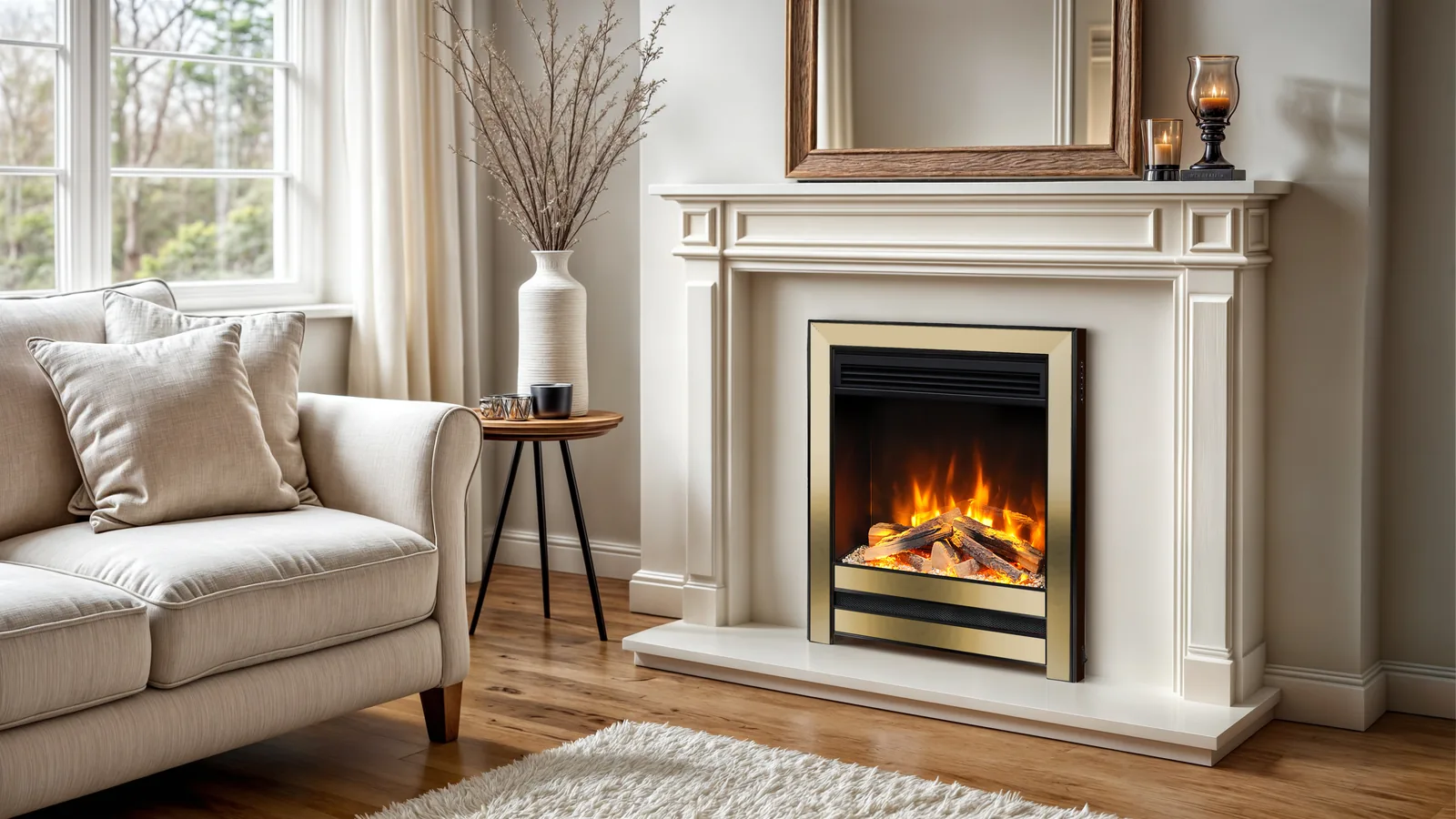 Celsi Electriflame DLX Olympus Hearth Inset Fire detail view 3