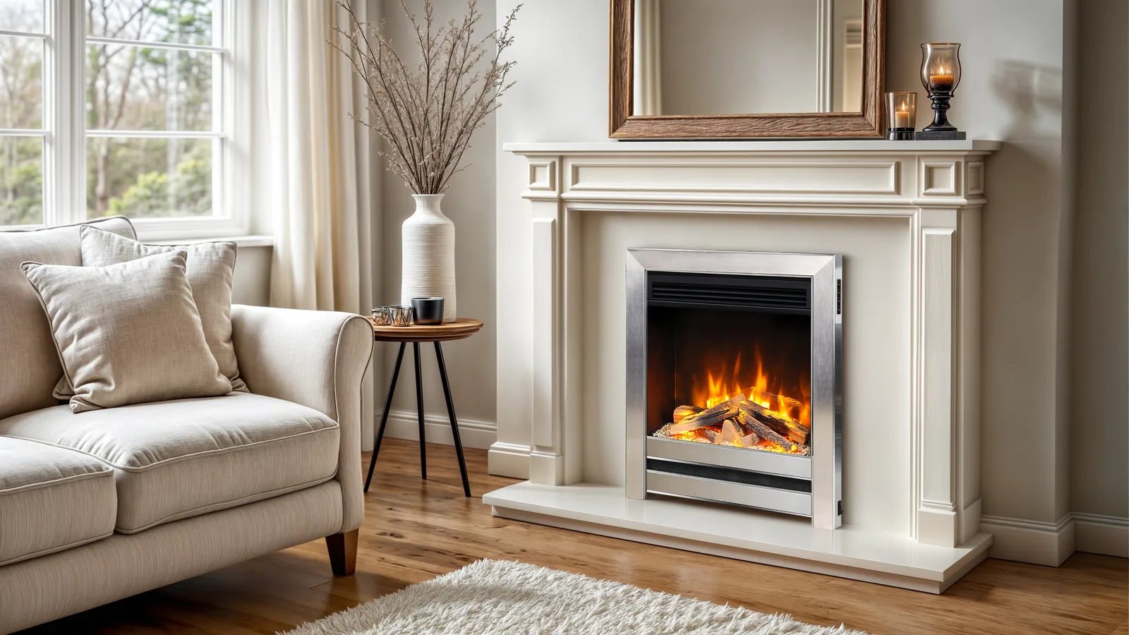 Celsi Electriflame DLX Olympus Hearth Inset Fire detail view 4