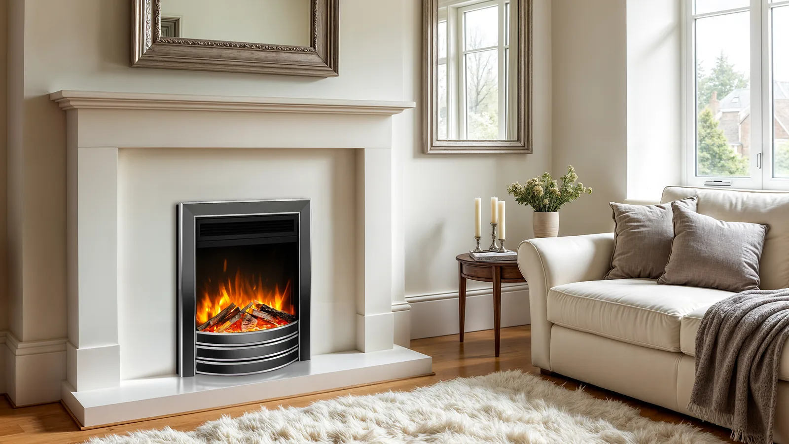 Celsi Ultiflame Ultra Autograph Hearth Inset Fire detail view 2