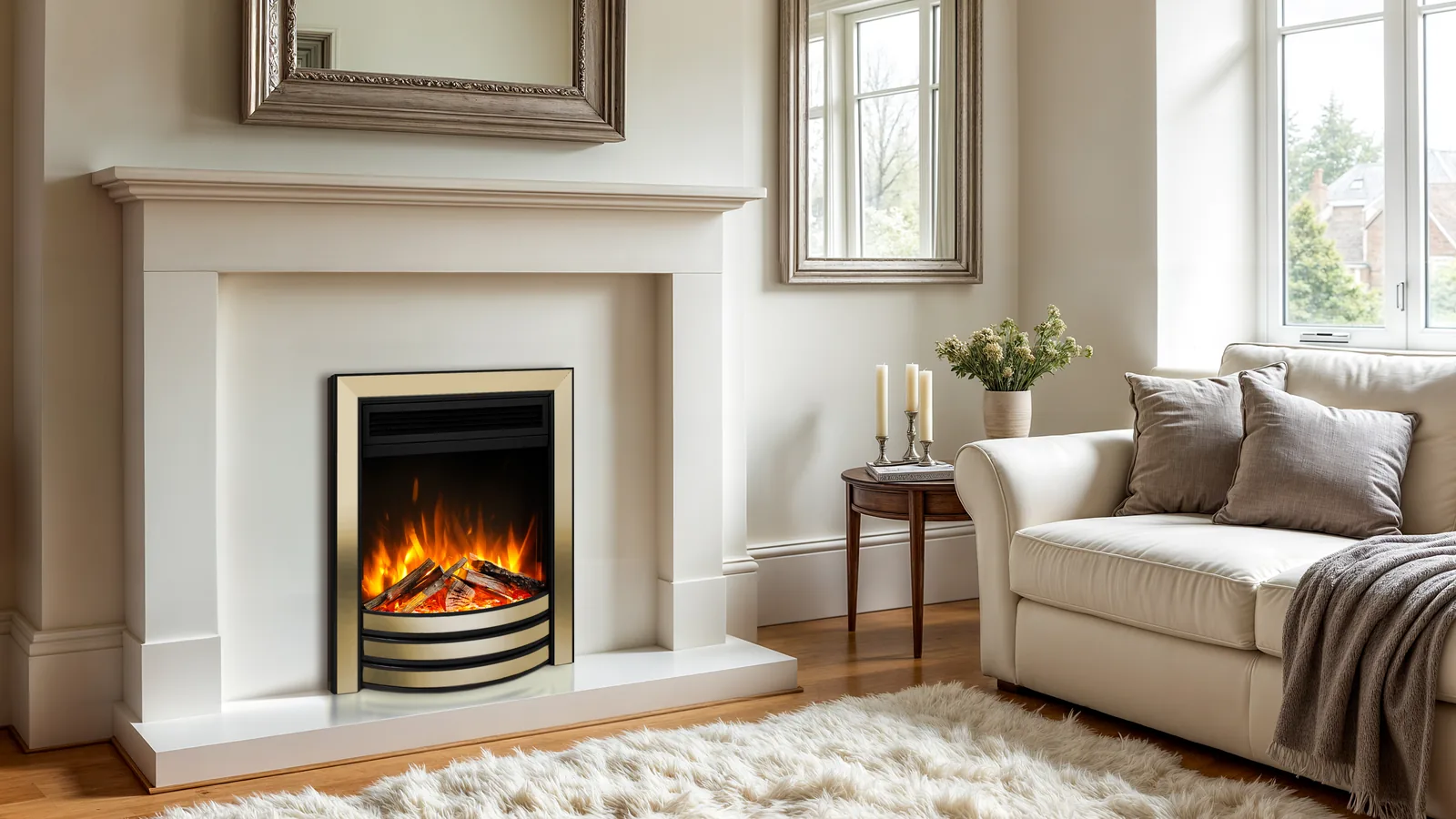 Celsi Ultiflame Ultra Autograph Hearth Inset Fire detail view 3