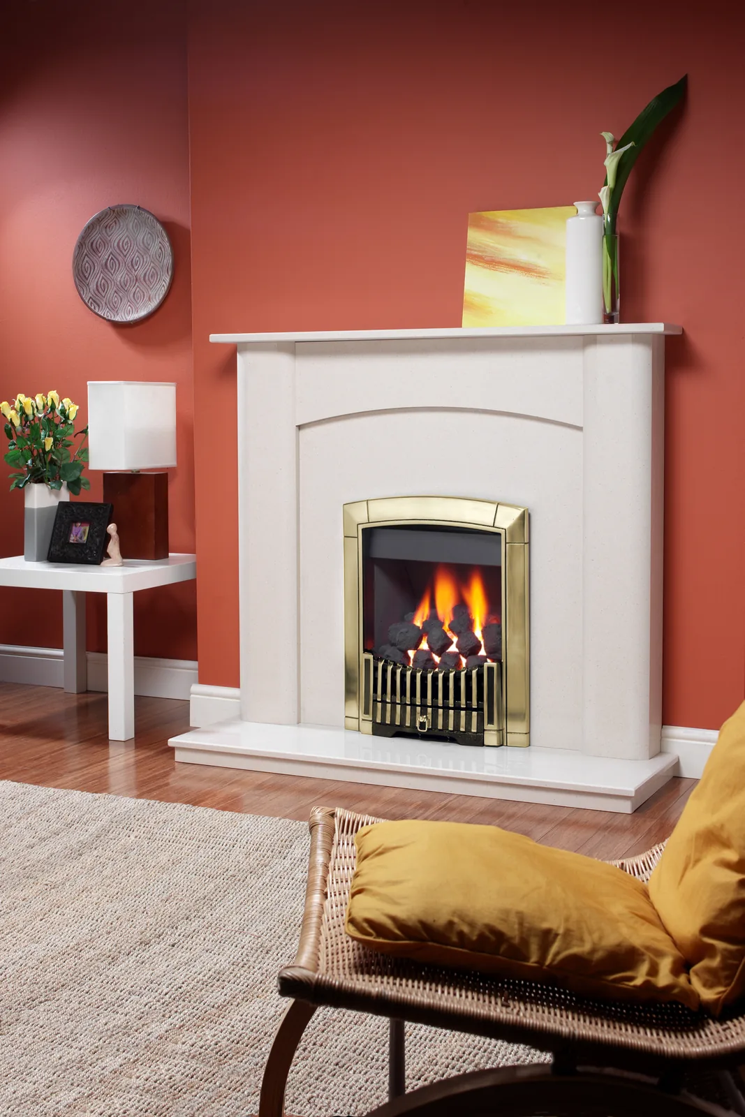 Flavel Caress HE Gas Fire detail view 2