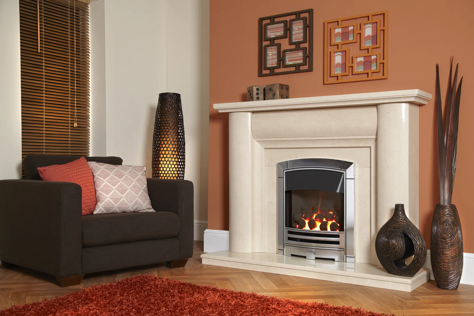 Flavel Decadence HE Gas Fire detail view 5
