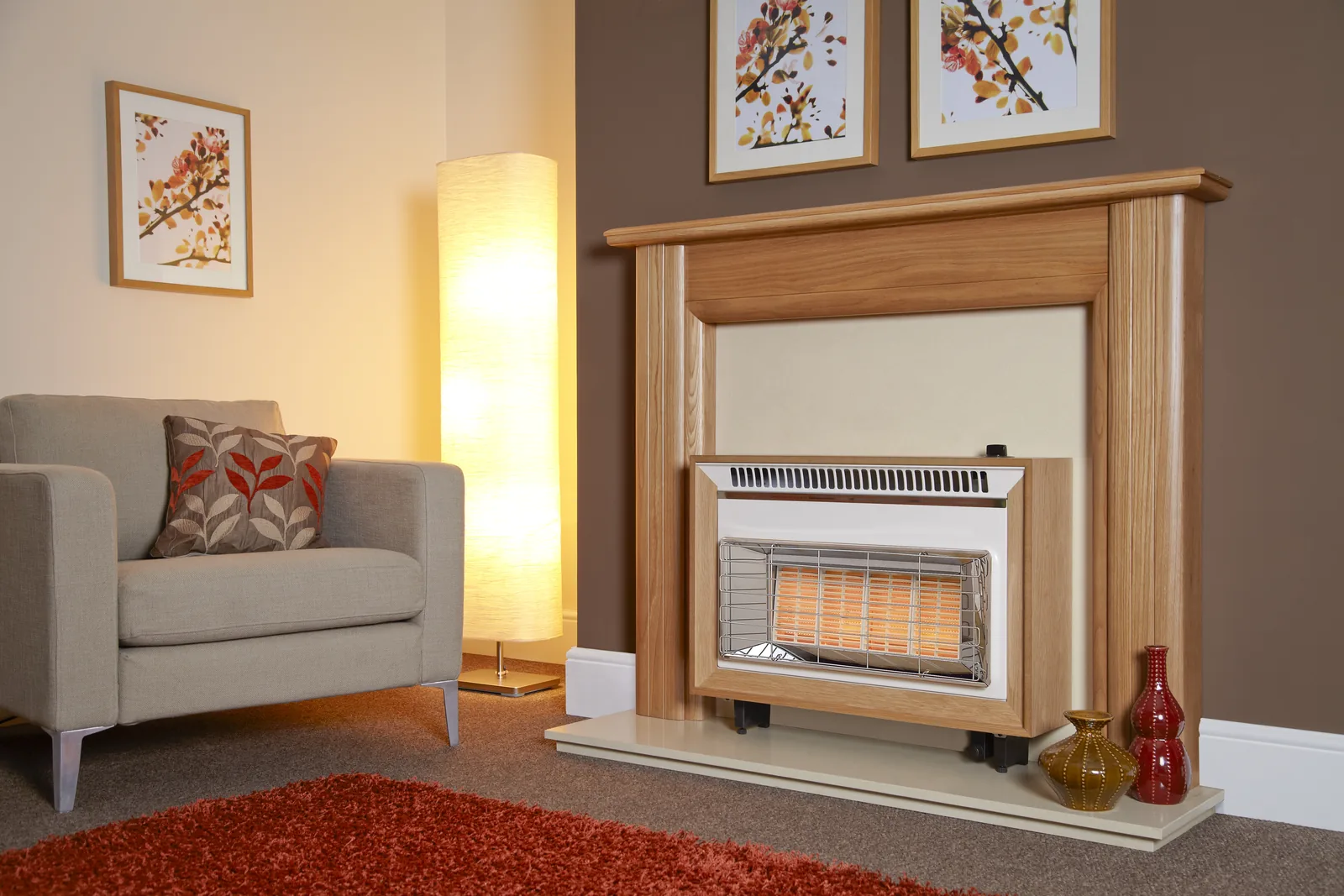 Flavel Misermatic Gas Fire detail view 3