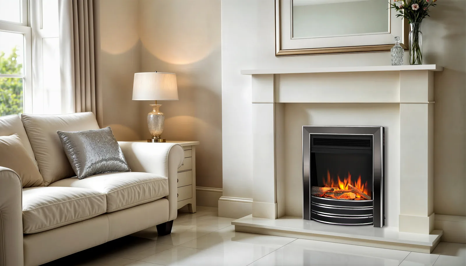 Flavel Proflame SL Autograph Hearth Inset Smart Fire detail view 3
