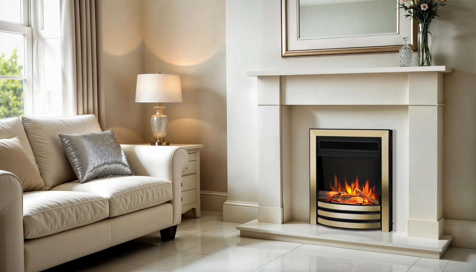Flavel Proflame SL Autograph Hearth Inset Smart Fire detail view 5