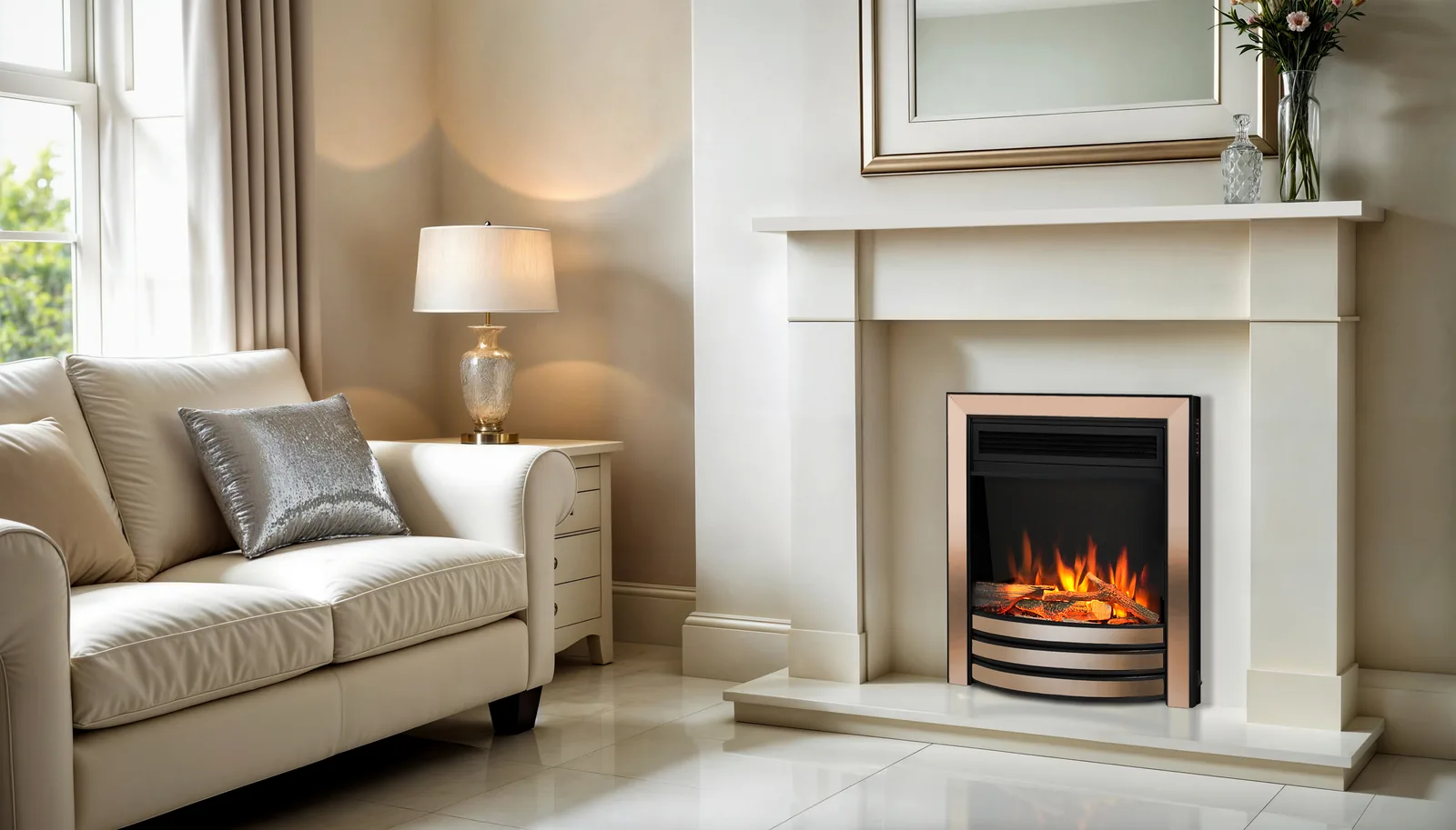 Flavel Proflame SL Autograph Hearth Inset Smart Fire detail view 7