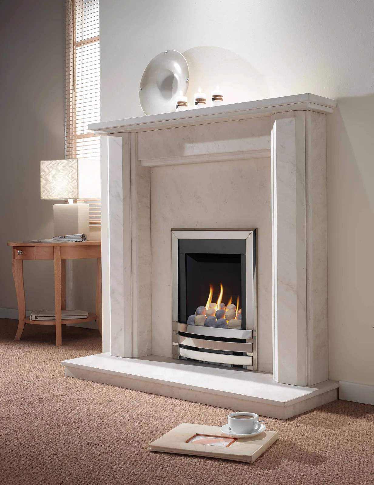 Flavel Windsor Contemporary HE Gas Fire detail view 3