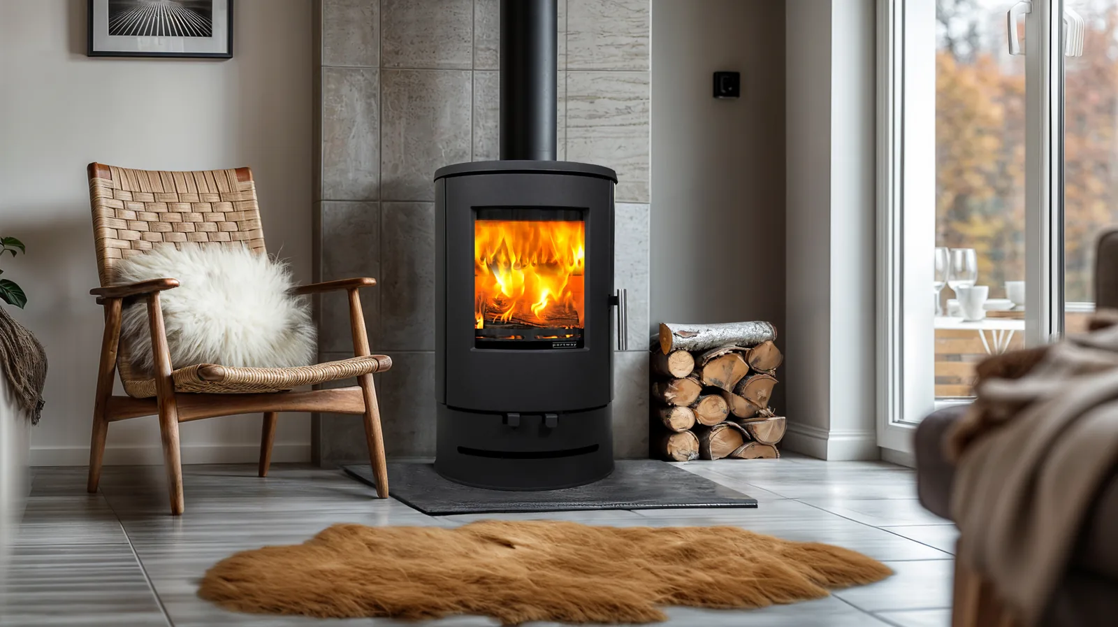 Portway PB1000 Multifuel Stove