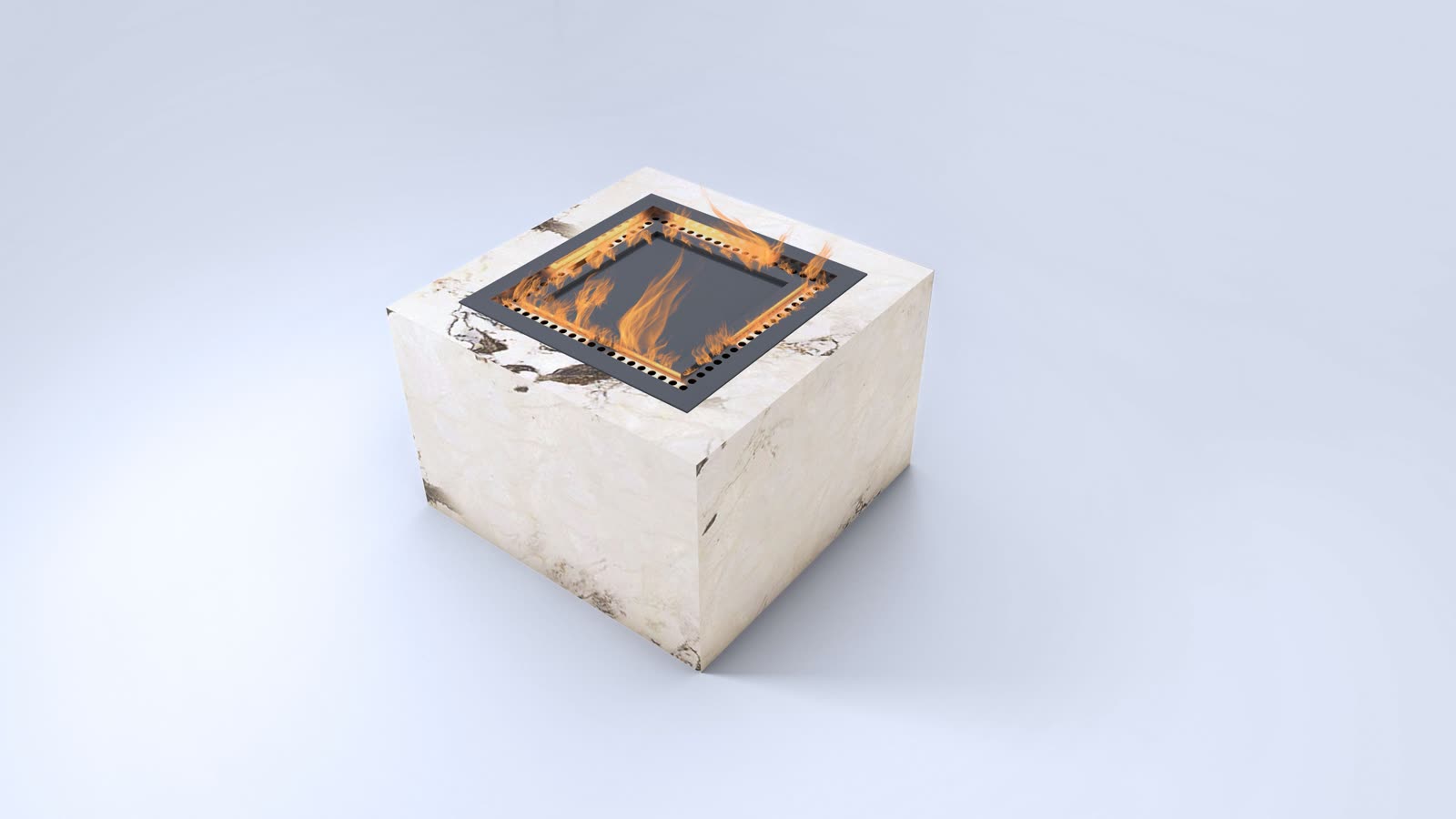 Outdoor Bioethanol Cube, view 2