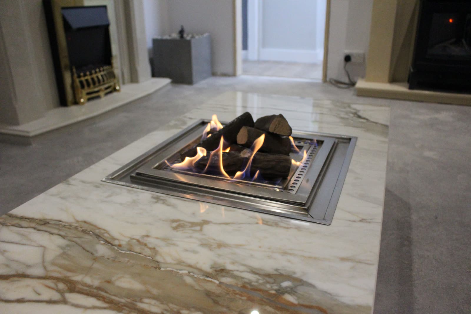 Outdoor Bioethanol Fire Pit Table, view 4