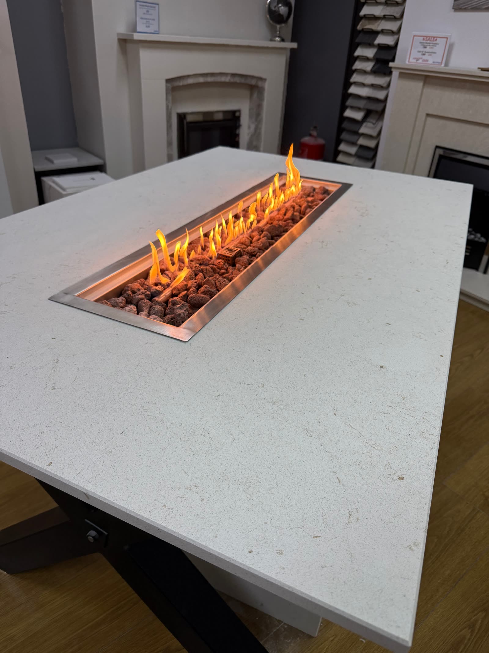 Dining Table with Gas Burner, view 5
