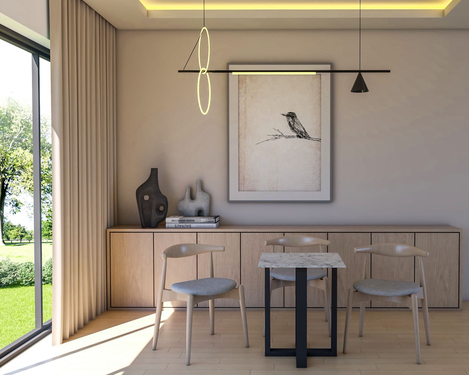 Richmond stone dining table